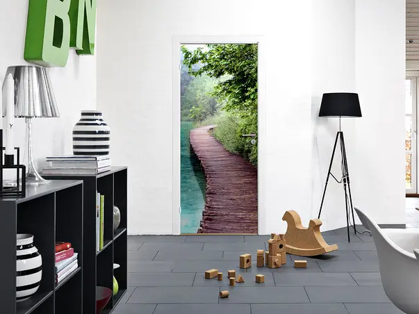 autocolant usa ponton model cu peisaj usf106 s2