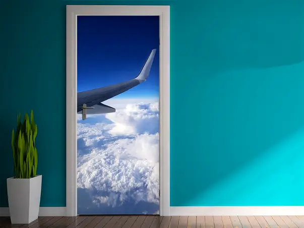 autocolant usa printre nori folina 92 205 cm