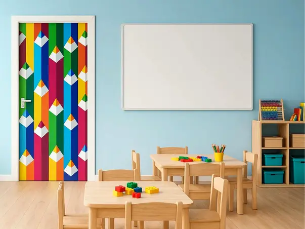 autocolant usa sala de clasa