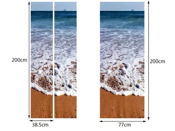 autocolant usa valurile marii