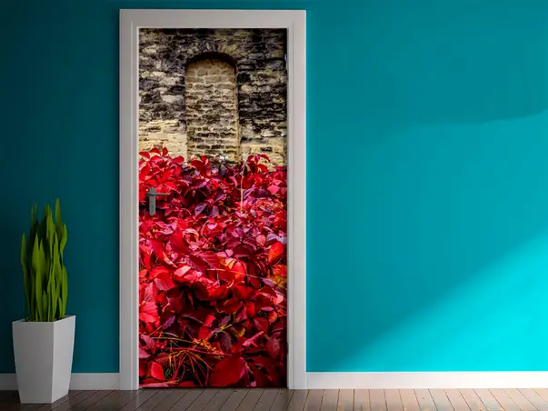 autocolant usa zid toamna folina