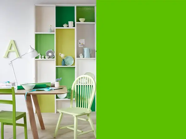 autocolant verde deschis