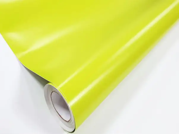 autocolant verde lime mat