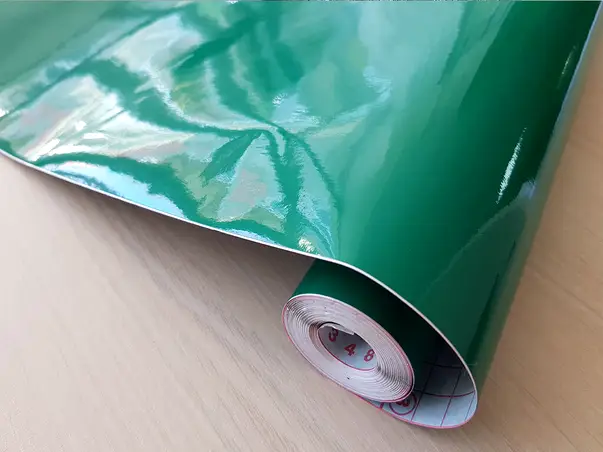 autocolant verde lucios