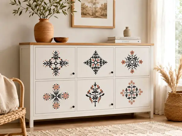 autocolante decorative cu motive traditionale