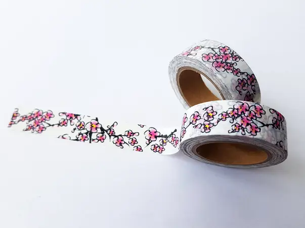 banda adeziva washi tape alba spring
