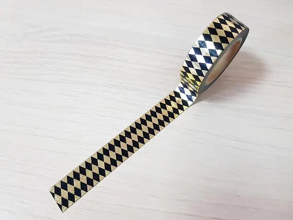 banda adeziva washi tape arlechin