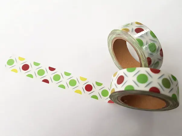 banda adeziva washi tape doty