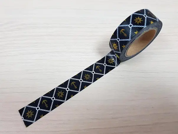 banda adeziva washi tape marina
