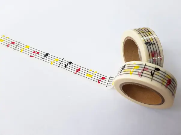 banda adeziva washi tape portativ