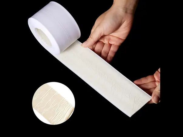 banda de etansare cada sau chiuveta alba 6cm grosime 3