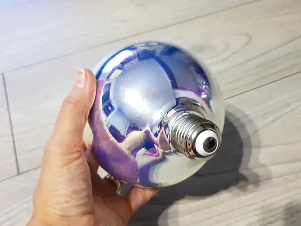 bec led multicolor rotund galaxie