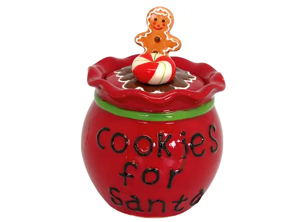 bol ceramica cu capac cookies for santa
