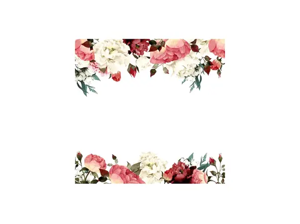 bordura autoadeziva flori rosii