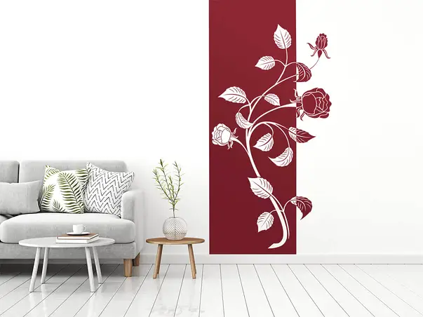 bordura autoadeziva visinie rosa