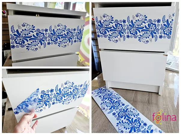 bordura decorativa autoadeziva mobilier