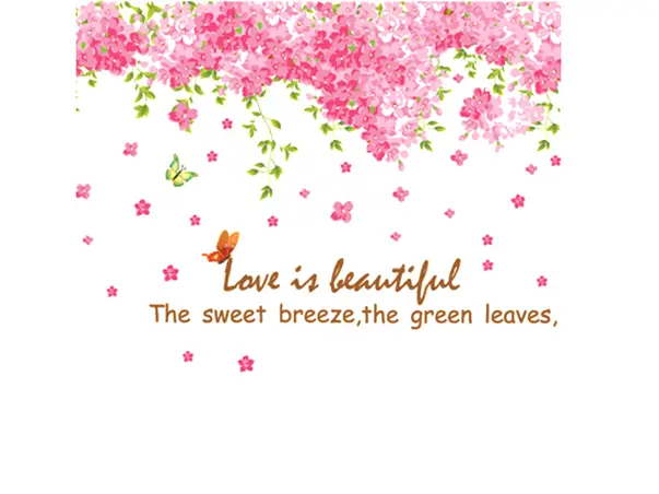 bordura decorativa cu flori roz