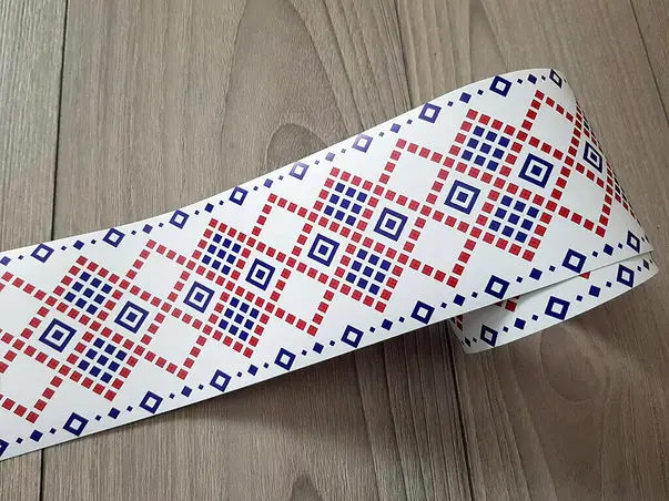 bordura decorativa sticla geam