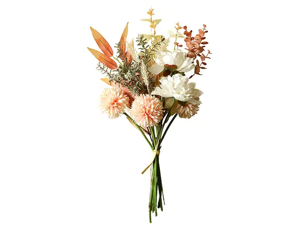 buchet decorativ din plante artificiale 40 cm inaltime