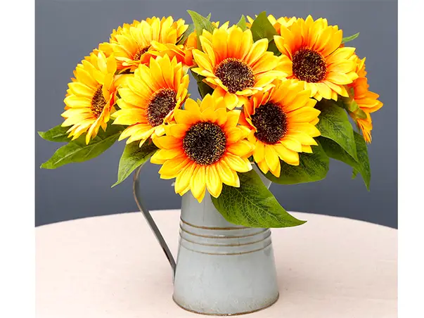 buchet floarea soarelui artificiala folina