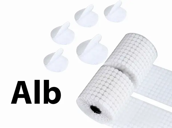 buline adezive velcro alb 3