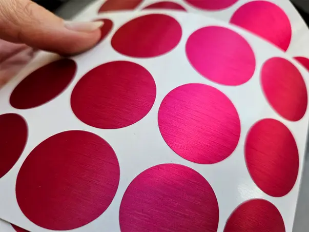 buline autoadezive magenta metalic mat