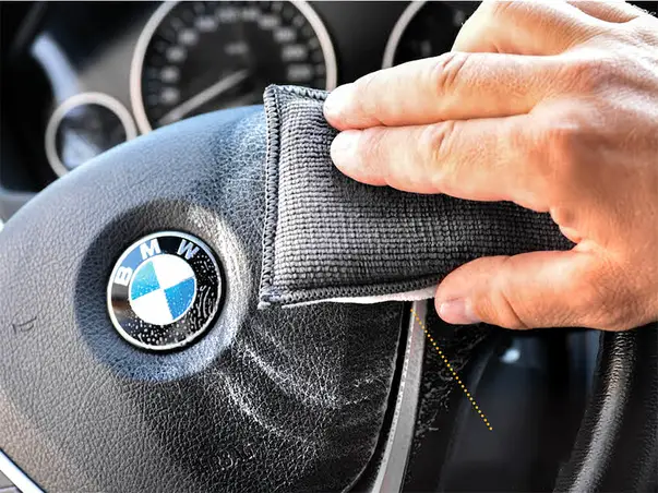 burete din microfibra pentru curatarea suprafetelor fine interior autoturism 1