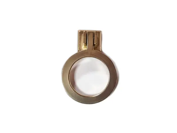 buton metalic tragator in forma de cerc