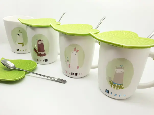 cana cu model frunza