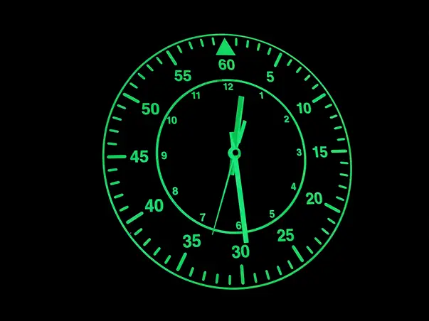 ceas de perete cu litere fosforescente tecno folina 30 cm diametru