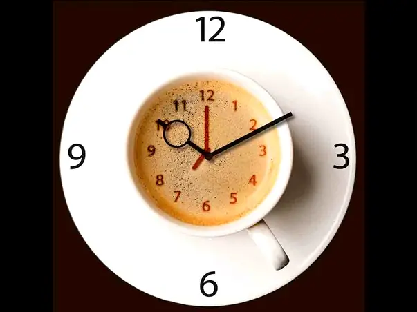 ceas decorativ bucatarie cafea 