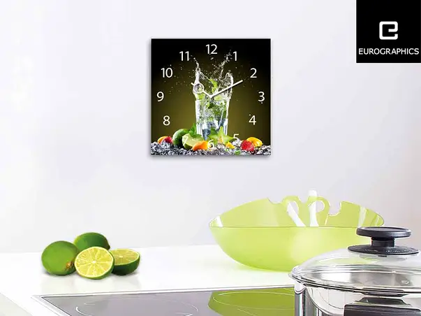 ceas decorativ bucatarie ice mojito