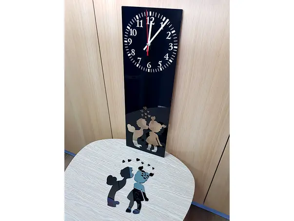 ceas decorativ dreptunghiular love