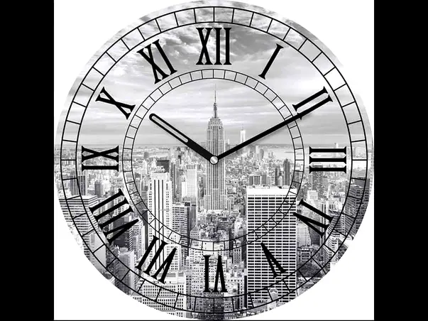 ceas decorativ rotund new york time eurographics