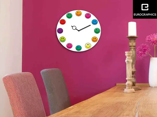 ceas decorativ smiley