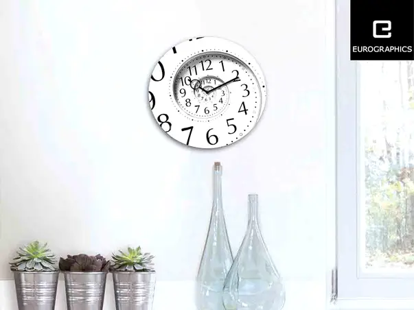 ceas decorativ time flies