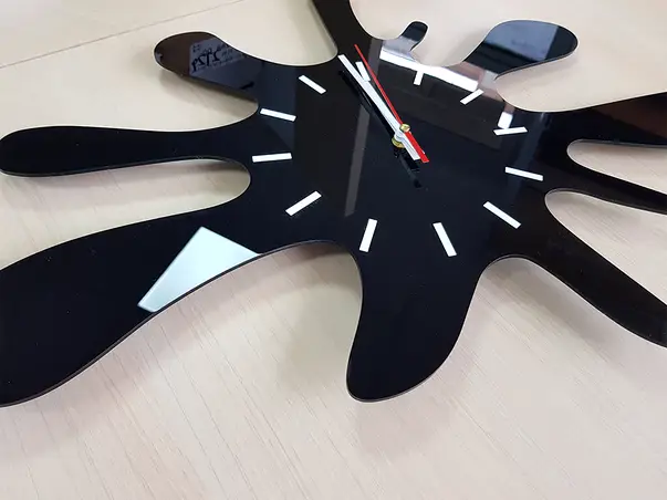 ceas perete decorativ modern splash