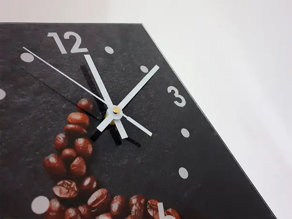 ceas perete model cafea