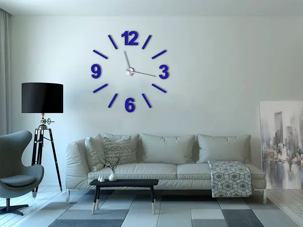 ceas perete orlando albastru