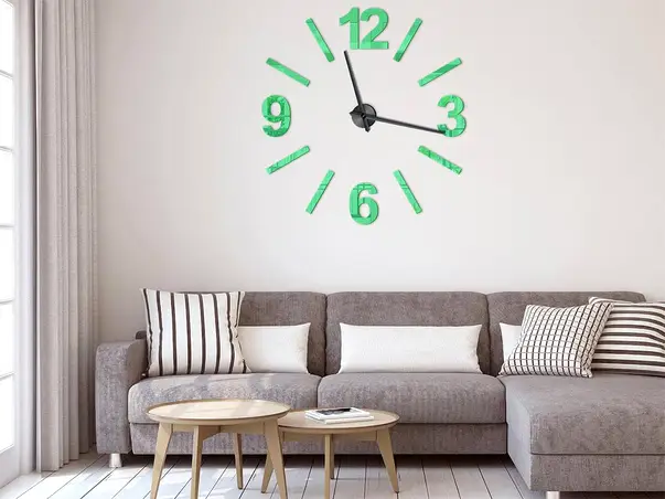 ceas perete orlando verde