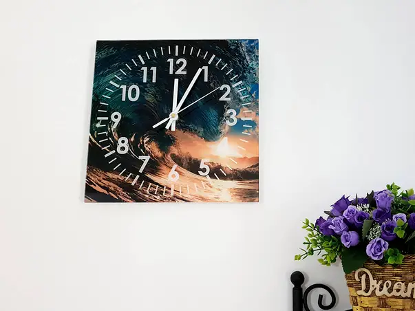 ceas perete valul perfect