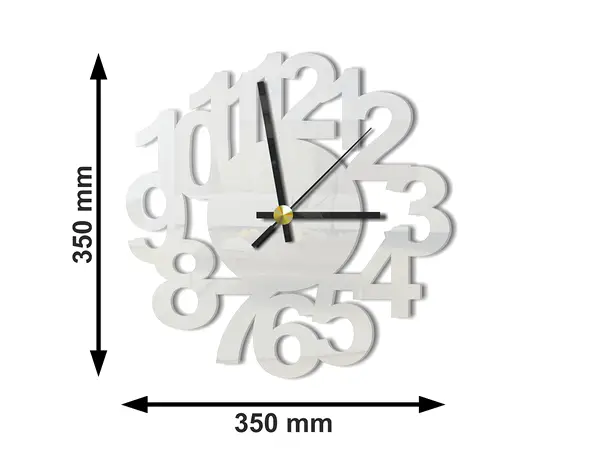 ceas plexiglass alb office