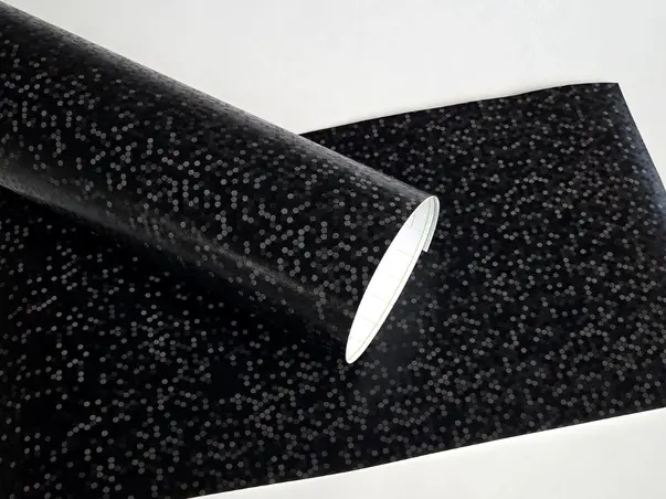 colant mobila negru model fagure