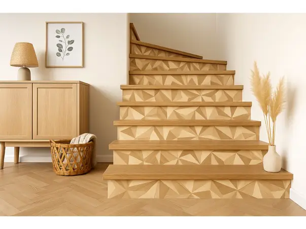 contratrepte scara interioara decorate cu autocolant