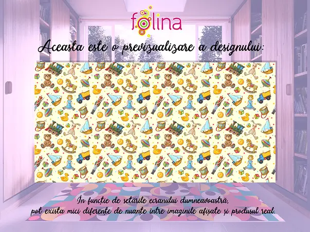 covor antiderapant din pvc desene animate