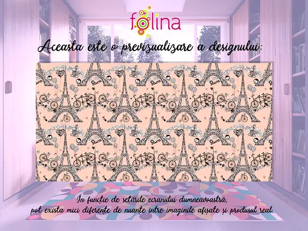 covor antiderapant din pvc paris eiffel