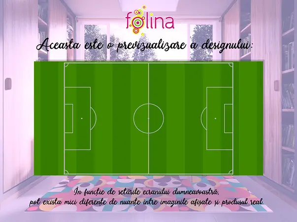 covor antiderapant din pvc teren de fotbal