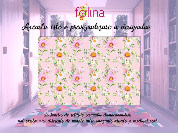 covor antiderapant din pvc watercolor