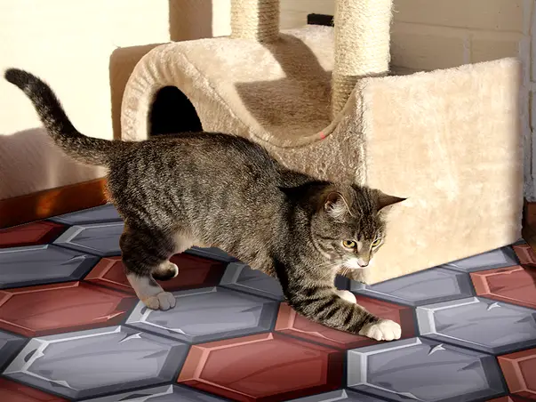 covor antiderapant din vinil folina model Tandil 5