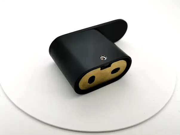 cuier din inox negru suport de perete dublu pentru halate sau prosoape modelx20754h 1